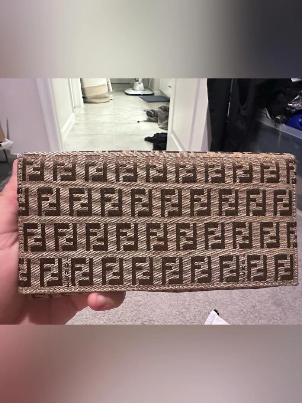 Fendi Brown Monogram Wallet
